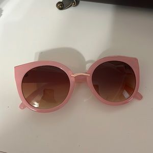 ⬇️ PRICE DROP ⬇️ Pink/gold sunglasses